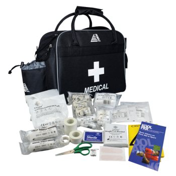 Alpha Medical Bag & KoolPak First Aid Kit